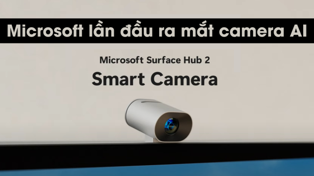Microsoft lần đầu ra mắt camera AI tương thích với Surface Hub 2 và Surface Hub 2S